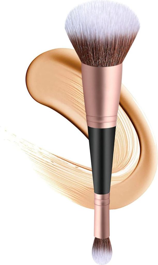 Foundation-Concealer-Doppelpinsel – ein einziges Make-up-Werkzeug für Anfänger