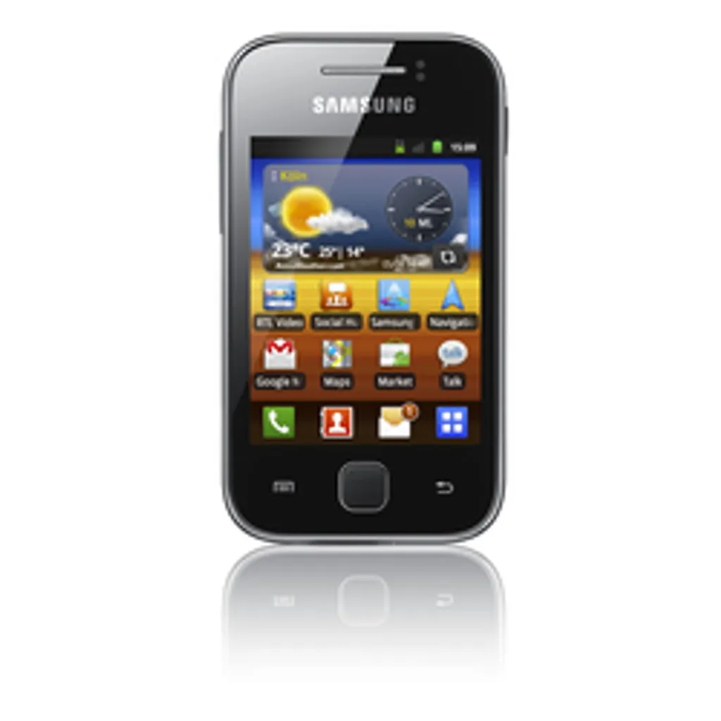 Téléphone Mobile Samsung Galaxy Y S5360 Compact et Léger Coloris Argent