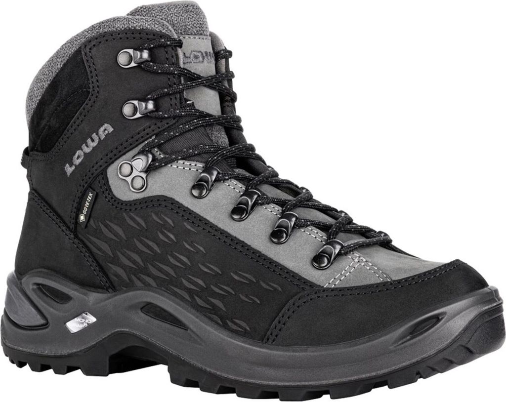 Lowa Damen Winterschuhe Renegade Warm GTX MID Ws Schwarz Grau