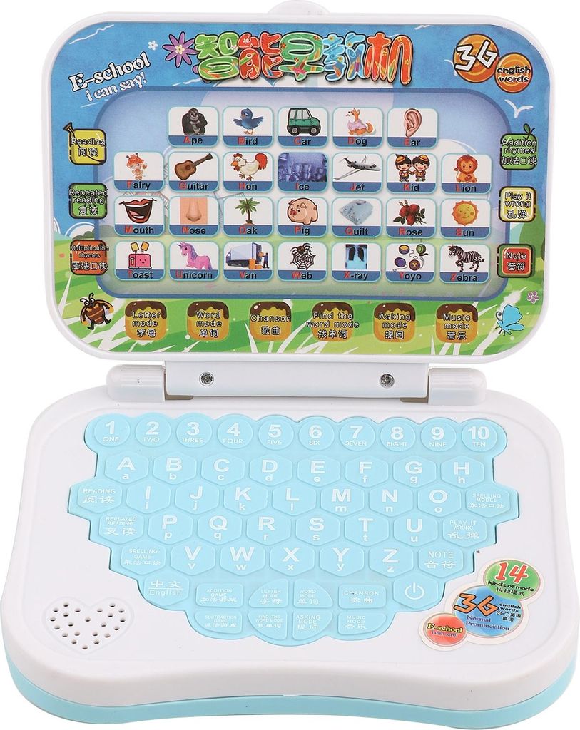 Smart kompakter Baby -Laptop, Kinder praktisch leicht zu tragen für Kinder