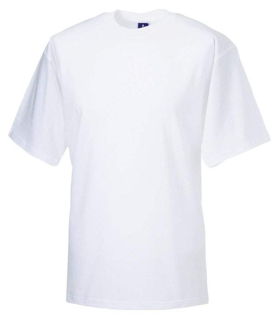 Russell Colours Classic T-Shirt für Männer FK731 (M) (Weiß)