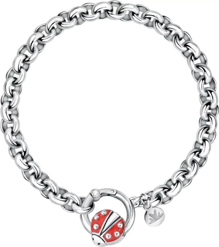 Bracelet acier inaltérable coccinelle Drops SCZ1186 : fini le bijou terni