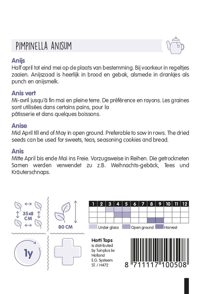 Anis | Anissamen von Hortitops