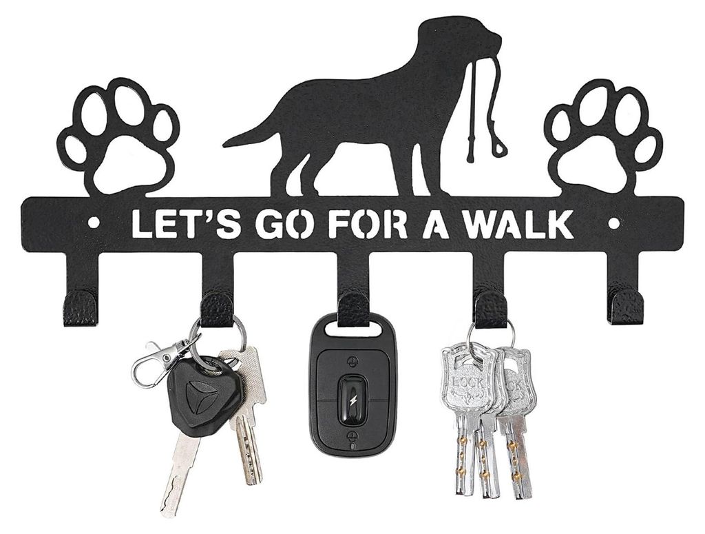 Wandhaken, Hundegarderobenständer, Schlüsselhaken für die Tür, kreative Hundeaccessoires aus Eisen für Hundeleinen, Wandhalter für Halsbänder