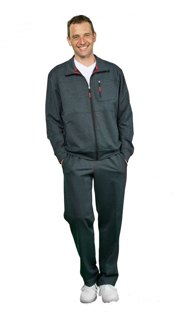 Bundle - Authentic klein - Herren Sport und Freizeit Jacke aus Baumwollmix in verschiedenen Farben (53033), Farbe:Anthrazit (095), Größe:27