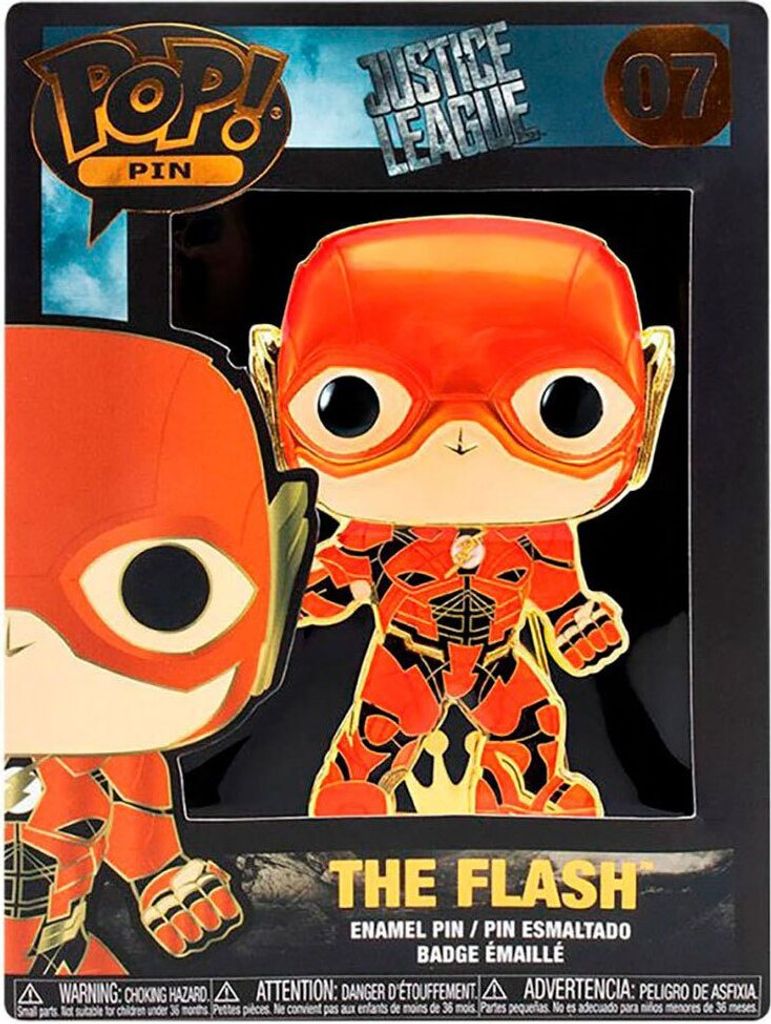 Funko POP! Pins: Justice League Anstecker von Flash