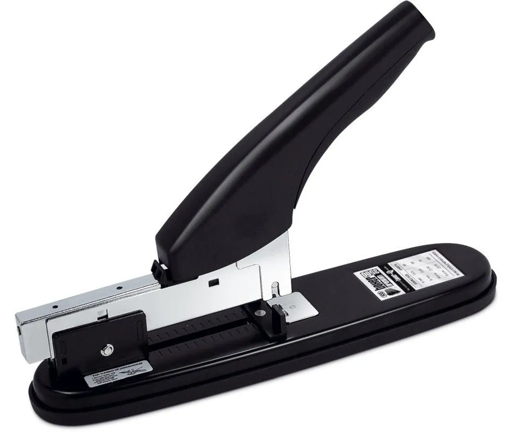 Agrafeuse Boxer 3500 Noir - Agrafeuse Grande Capacité 100 Feuilles