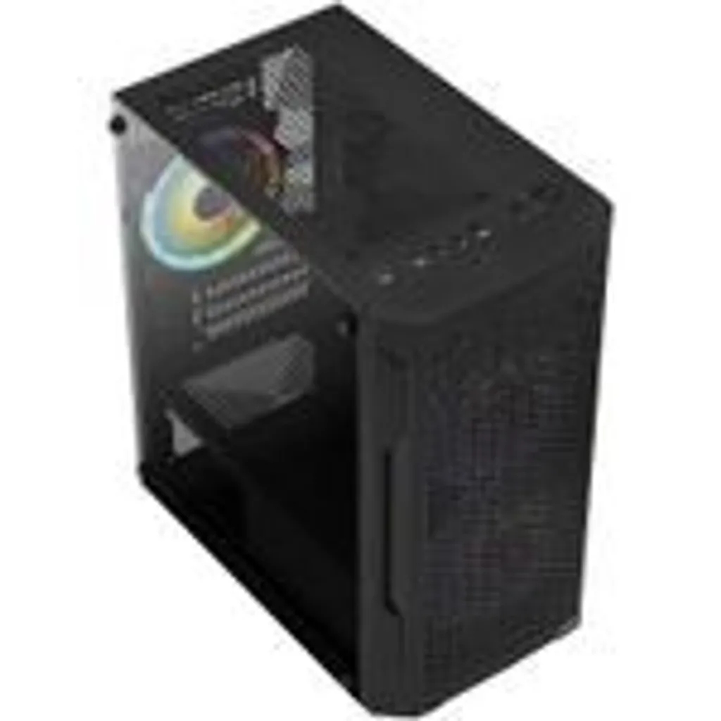 Case AeroCool Mini Trinity v3 Nero - Micro ATX Gaming Case RGB - 11