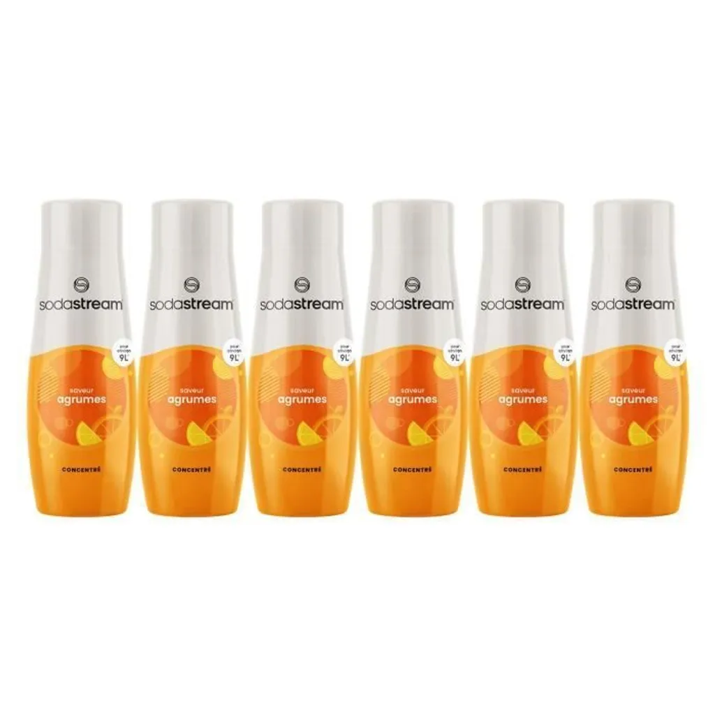 SodaStream Concentrato Agrumi 6 Pack - Il Segreto per Feste Perfette