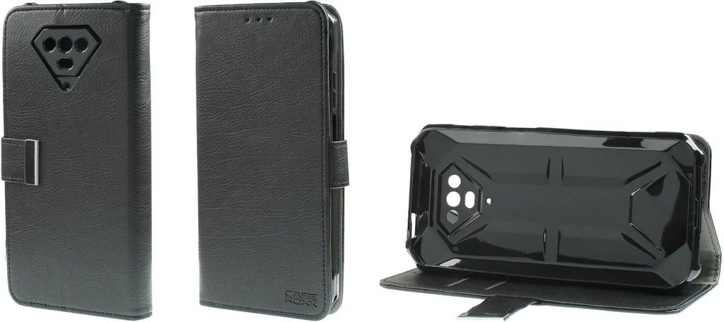 Bookstyle-Case für Ulefone Armor X13 schwarz Zdjęcie produktu 