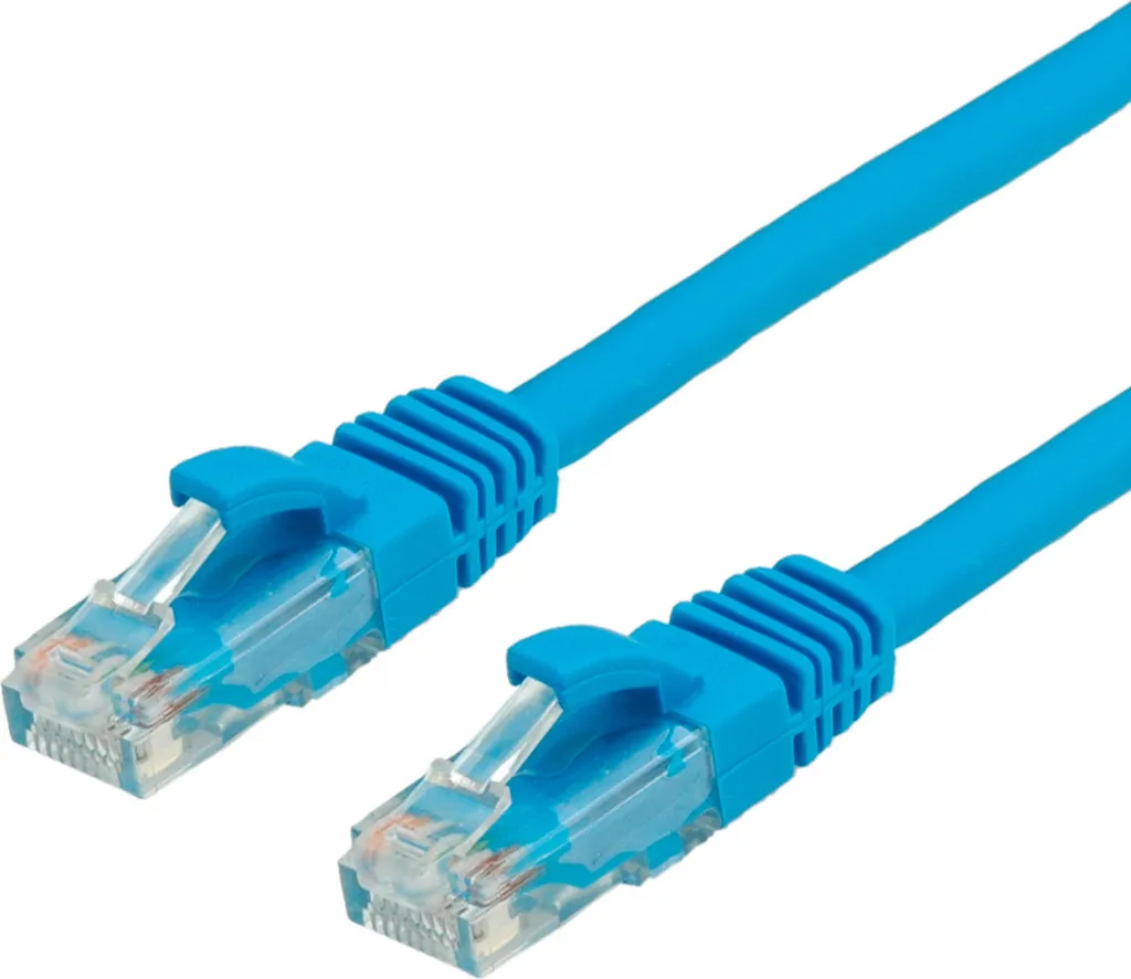Cavo Ethernet 15m Cat 6a VALUE Blu 21.99.1458 | Patch Cord UTP 10Gbps