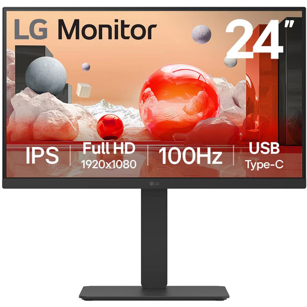 LG 24BA650, 60,5 cm (23,8"), 1920 x 1080 pixel, Full HD, Immagine del prodotto 
