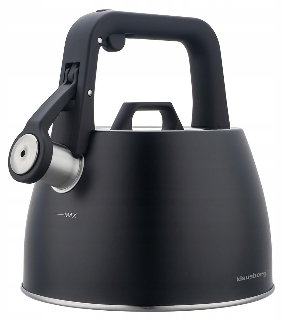 Stahlkocher Mit Pfeife 2,5L Klausberg Kb-7915 Produktbild 