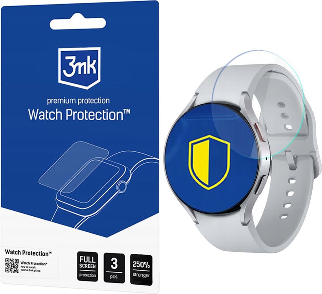 Der Schutz für das Display der Samsung Galaxy Watch 6 44mm Smartwatch - 3mk Watch Protection FlexibleGlass