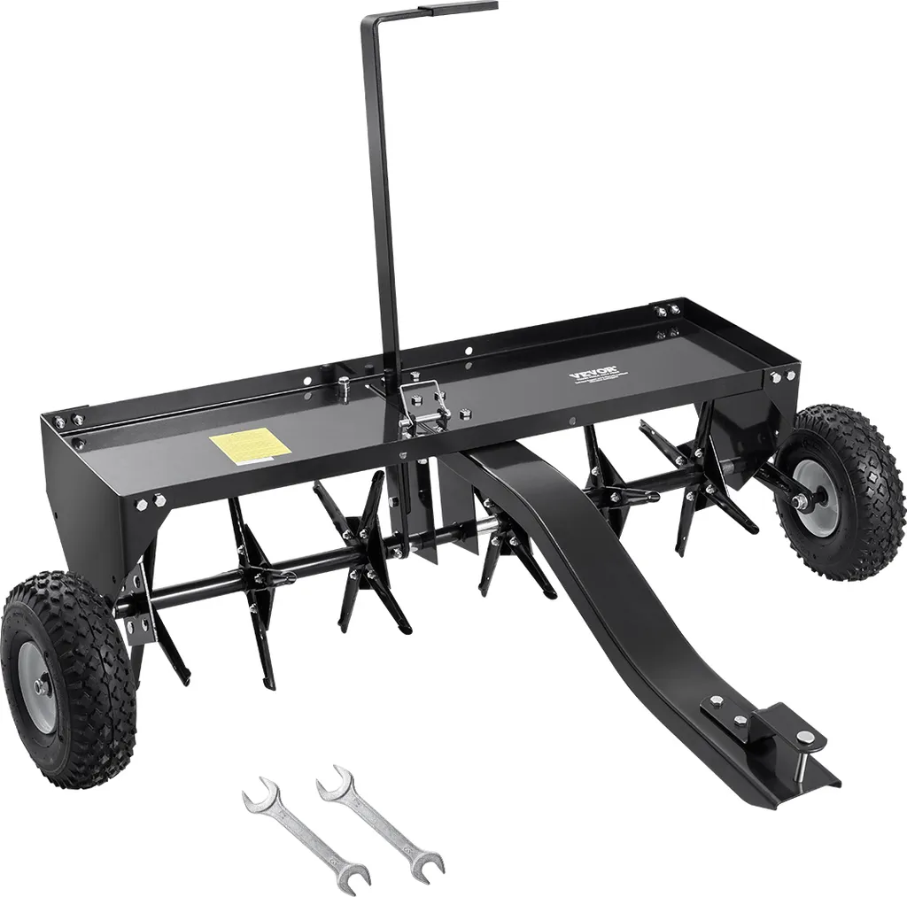 Éliminer la Mousse de votre Pelouse avec le Scarificateur Remorque 98cm
