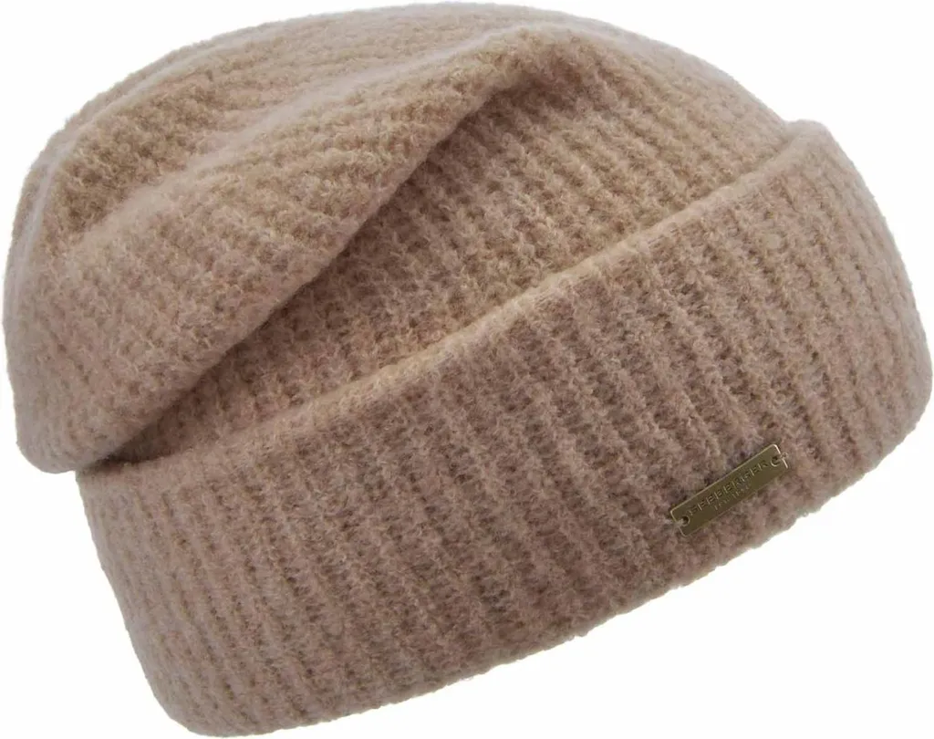 Berretto Seeberger Knit con Risvolto - Look Invernale Glamour