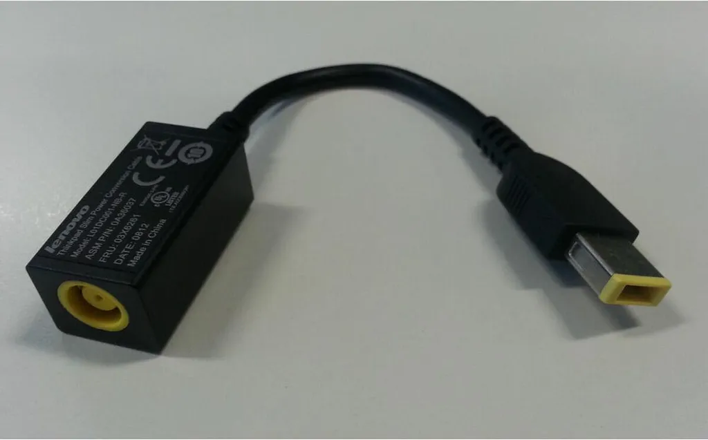 Cordon Secteur Lenovo 0B47046 C5 : Câble de Charge pour Chargeur Laptop