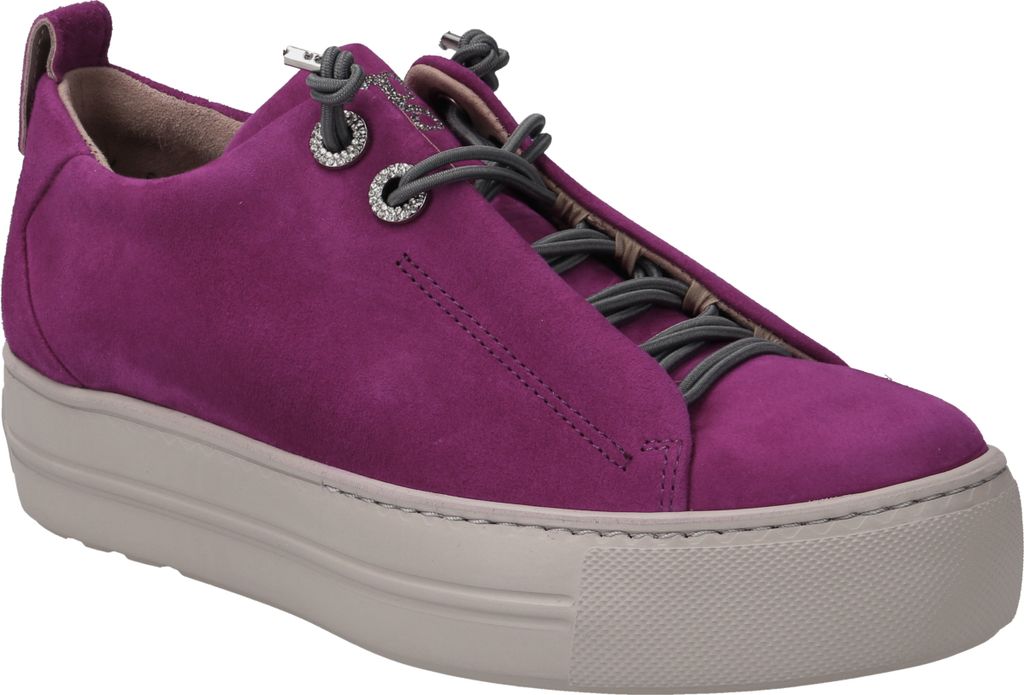 Paul Green Sneaker 5417-004, Rauleder, Rot, Damen