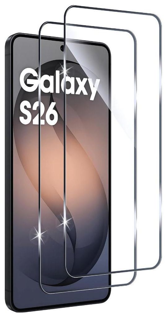 2X Schutzglas für Samsung Galaxy S26 Display Panzerfolie Produktbild 