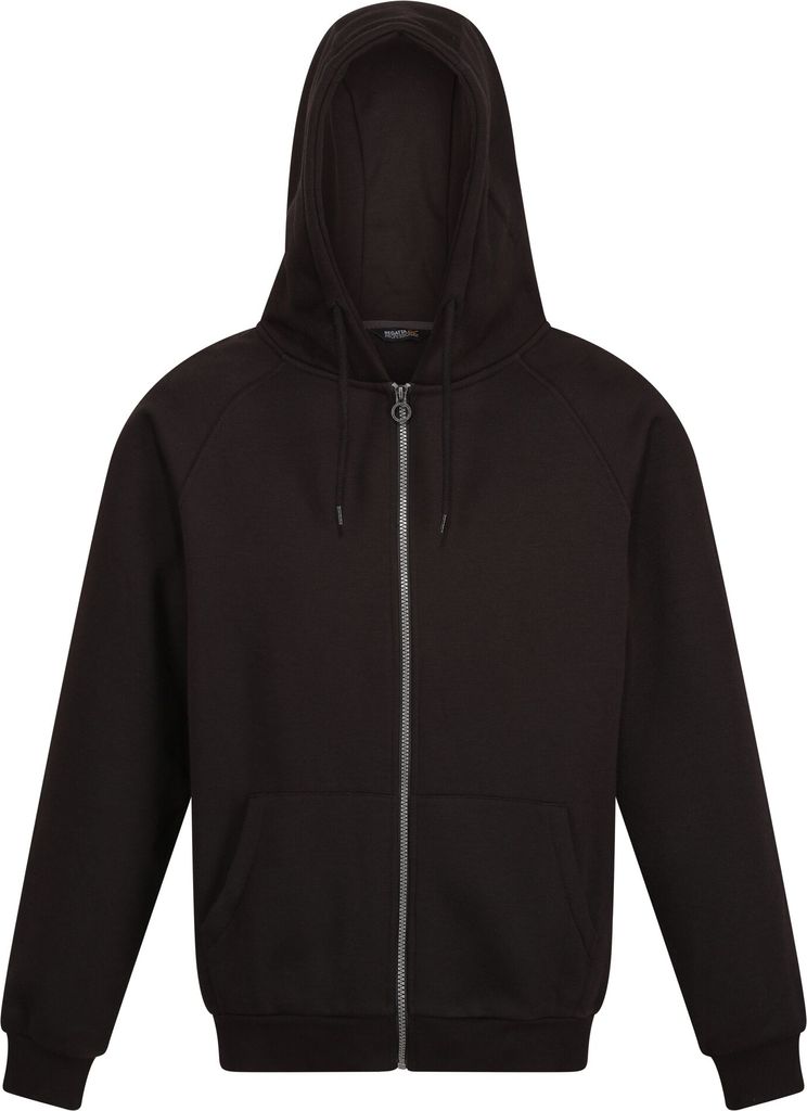 Regatta Professional - Hoodie mit durchgehendem Reißverschluss für Herren RG9346 (S) (Schwarz)