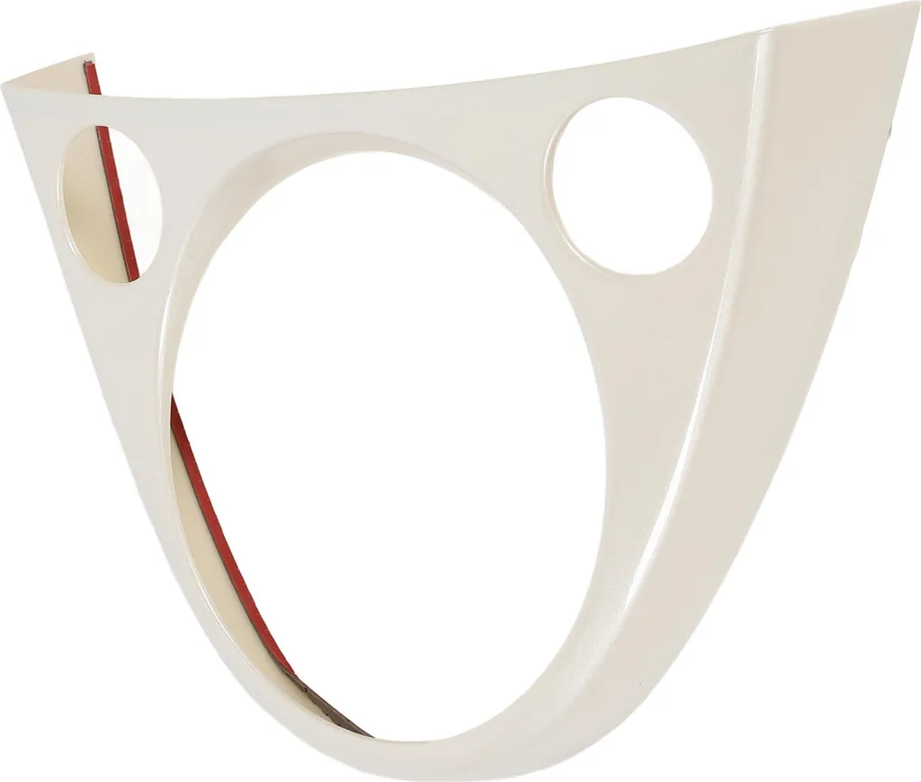 Autocollant Blanc Haute Qualité pour Intérieur 500 Abarth - Pose Facile