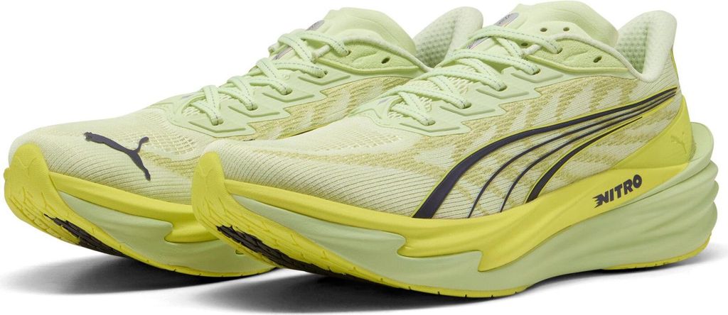 Puma Deviate NITRO 4 - Apple Spritz-Lux Lime, Größe:9.5