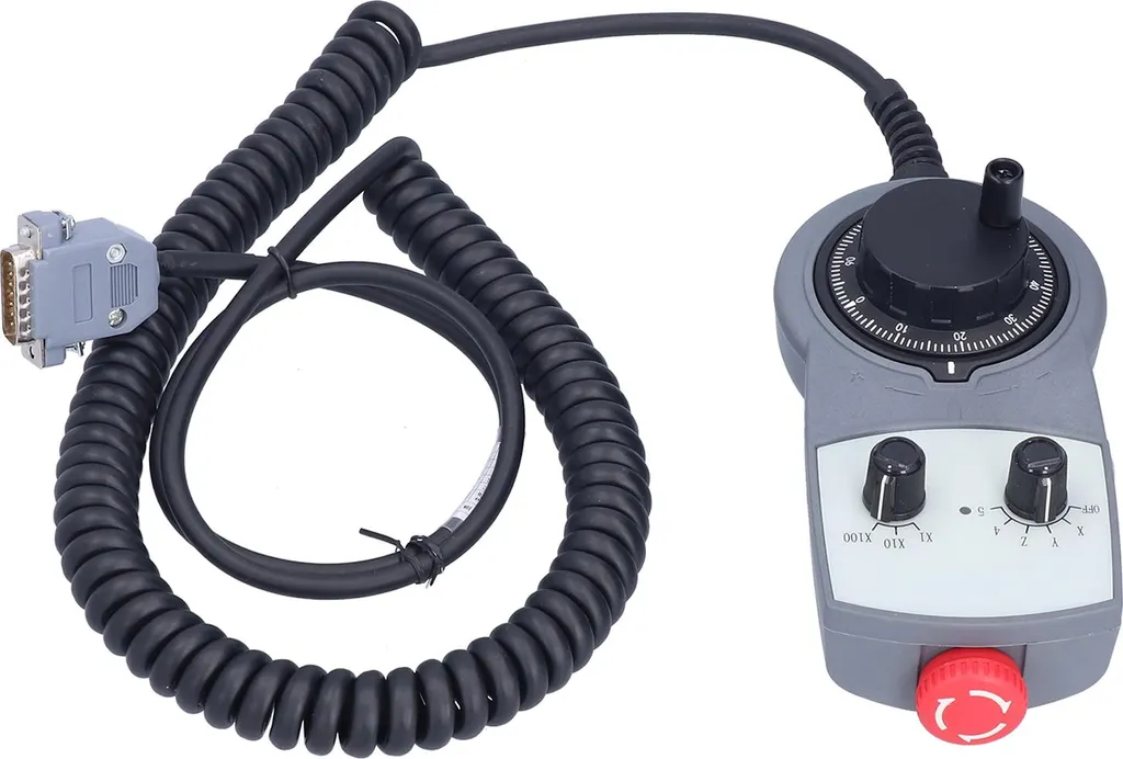 Commande manuelle pour tour CNC MPG suspendue avec réglage de précision