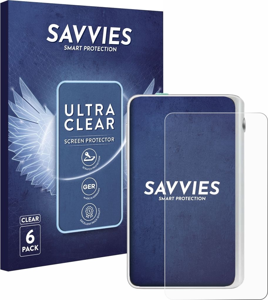6x Für Timekettle Fluentalk T1 Mini Schutzfolie Savvies Displayschutz Display Schutz Folie Klar Transparent