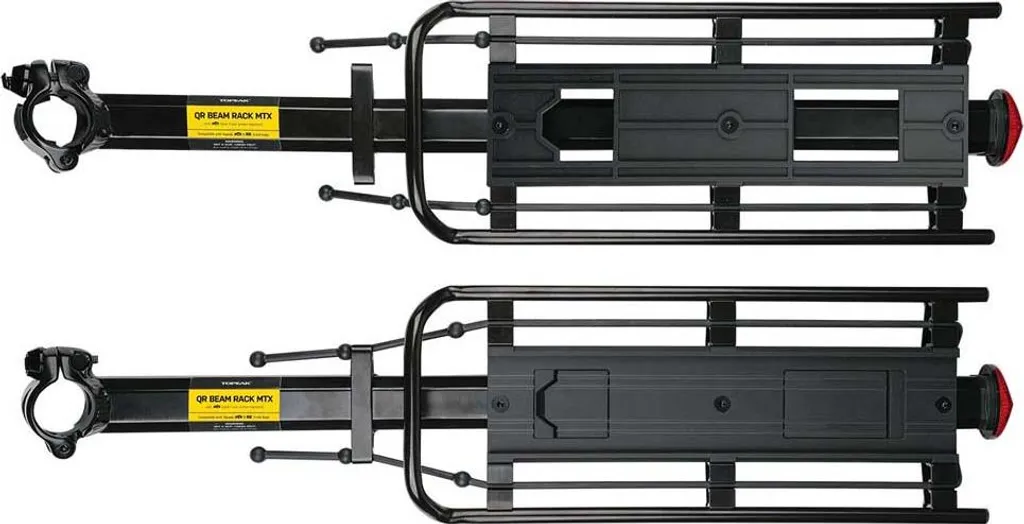 Porte-Bagages Suspendu Topeak MTX BeamRack II V-Type pour Vélo VTT