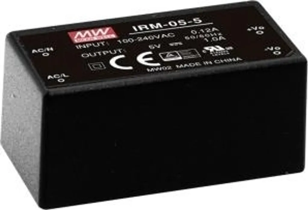 Module Alimentation 24V pour Circuit Imprimé Mean Well IRM-05-24 5W