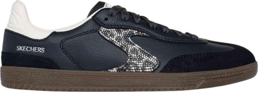 Skechers Sneakers 185239-BKW in Black Duralteather/Leather^/White Trim color size 39