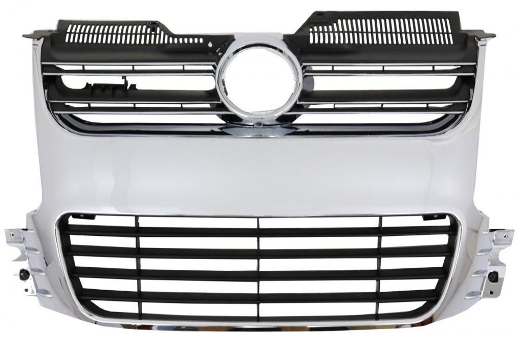 Calandre pour VW Golf 5 V 2003-2009, style R32, chrome Image du produit 