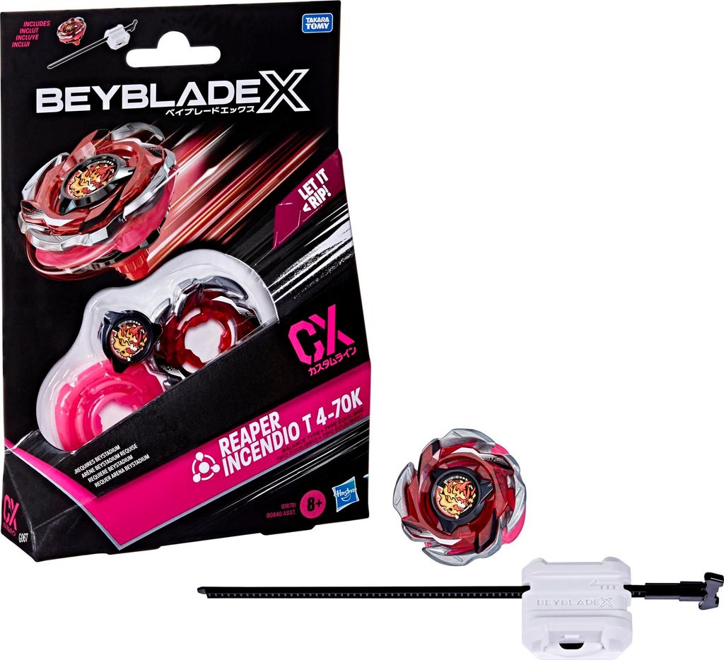 Hasbro Beyblade X Reaper Incendio T 4-70K CX Starter Pack Produktbild 