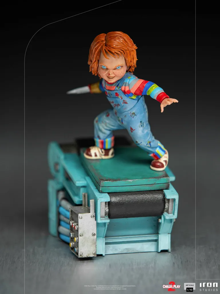 Figurine Chucky pour Déco Geek et Collectionneur Cinéma Horreur 15cm