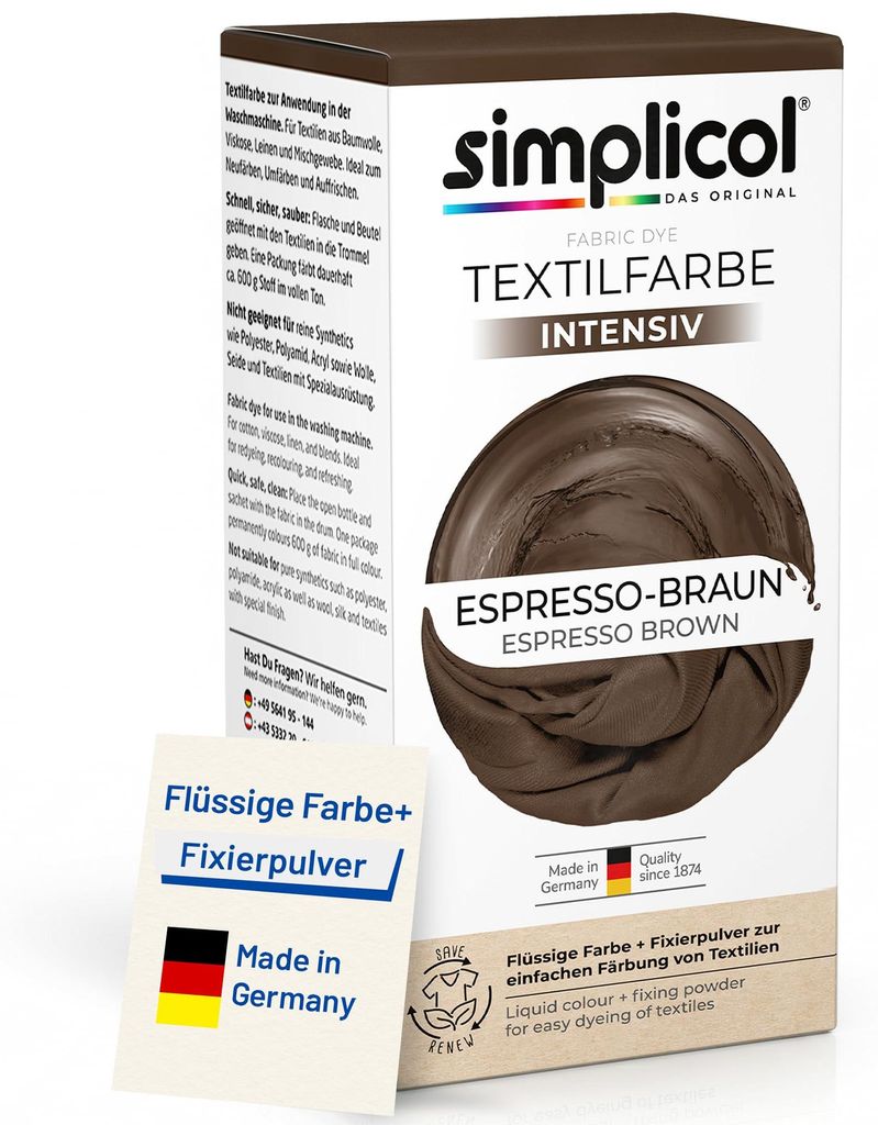 Tinta para textiles, intensidad alta (18 colores), marrón Imagen del producto 