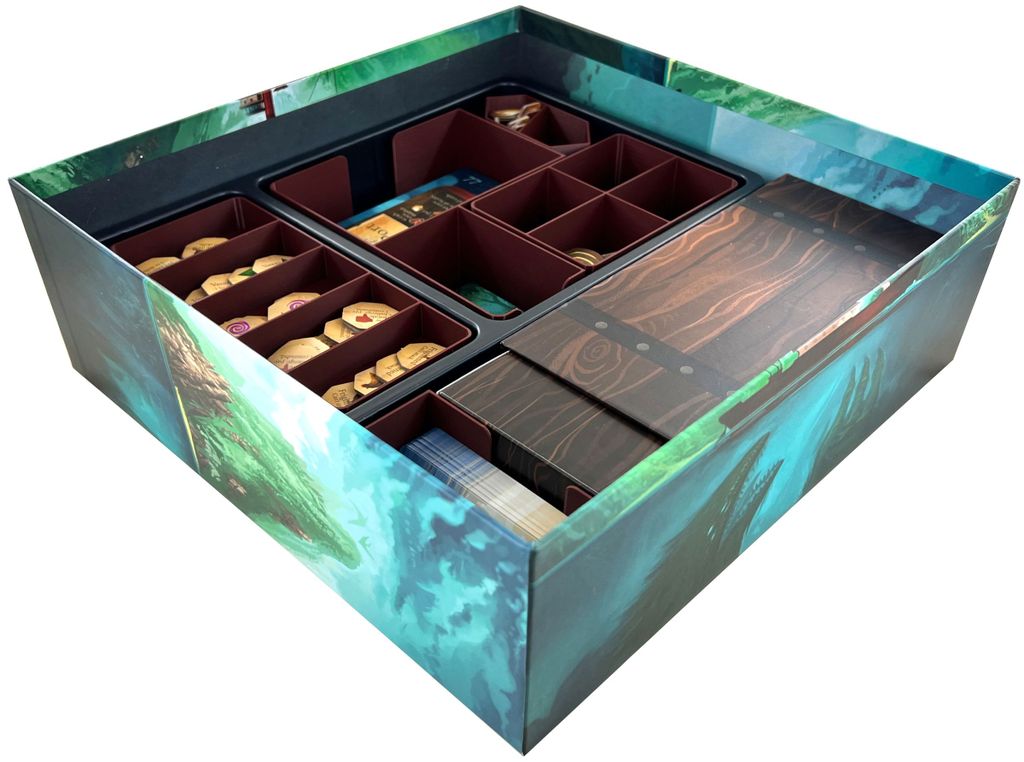 Feldherr Organizer für Schlafende Götter: Kickstarter Version (Karten ohne Sleeves) - Grundspielbox