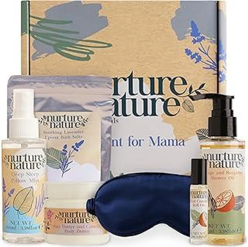 Kit Benessere Donna Nurture by Nature con Maschera Notte e Olio