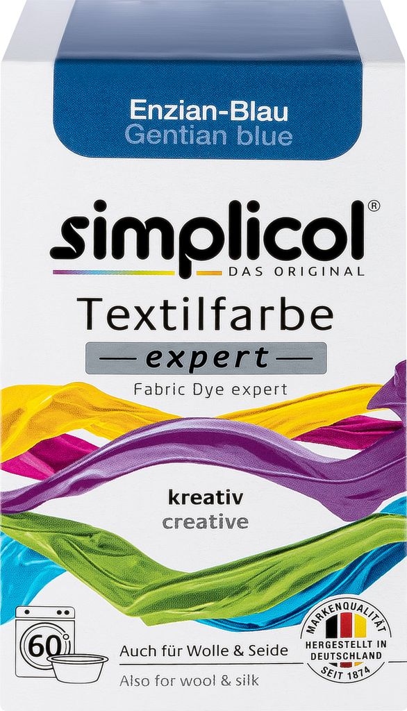 simplicol Textilfarbe expert, DIY Färbemittel für Stoff in Produktbild 