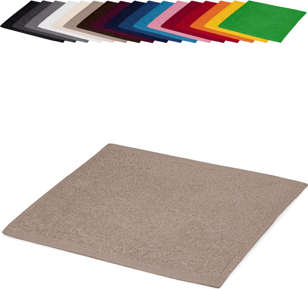 Seiftuch 30x30 cm Waschlappen Seifhandtuch 100% Baumwolle, Produktbild 