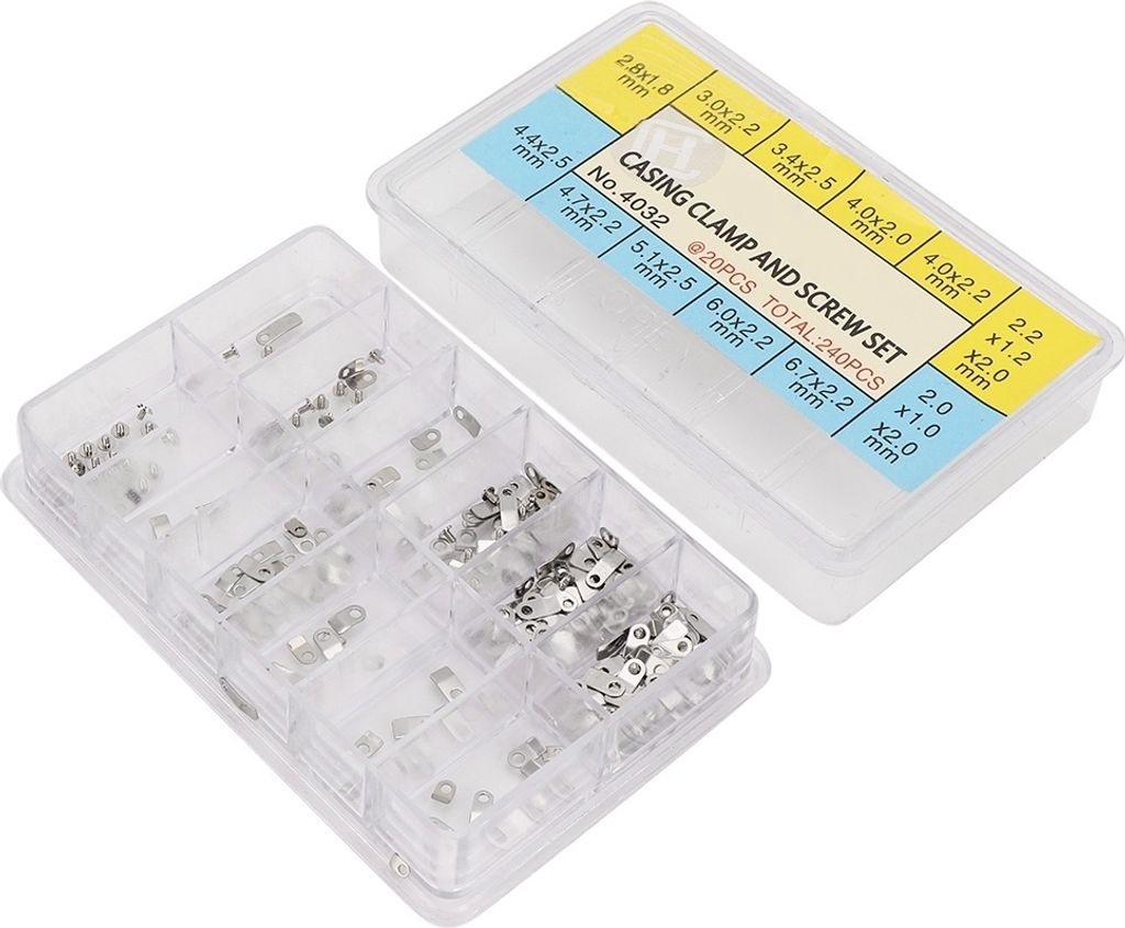 Watch Movements Fixing Adapter,Watch Securing Screws,Watch Parts Securing Screws,Watch Movements Fixing Adapter Accessory,Assorted 10 Size Watch Parts