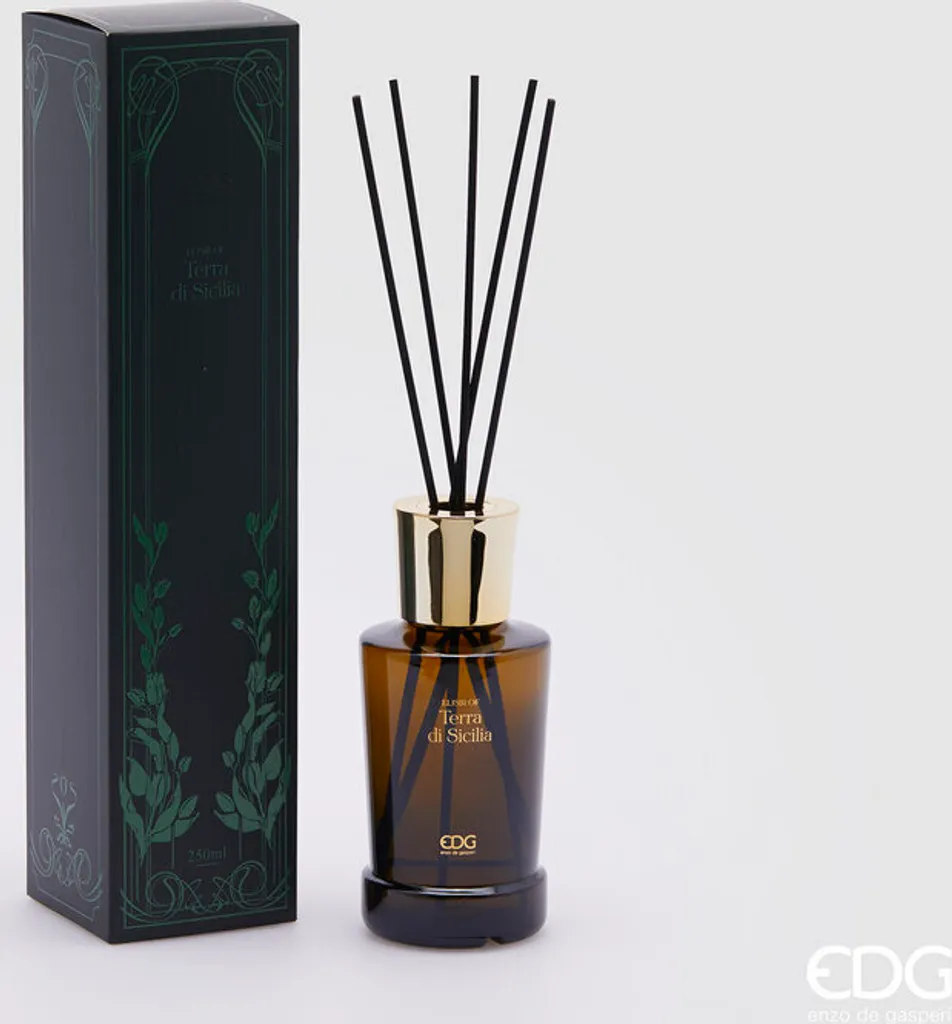 Profumatore EDG Terra di Sicilia 250ml - Essenza Elisir Mediterranea