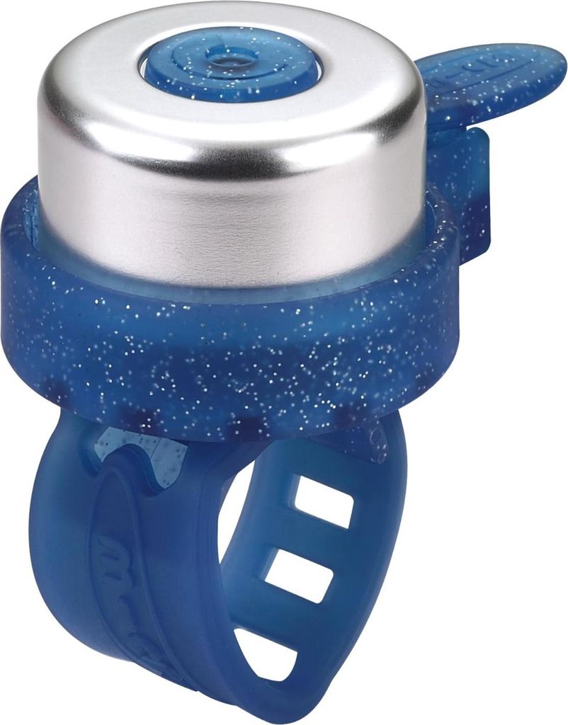 Micro Fahrradklingel Glitzer Blau - Kinder Scooter Zubehör
