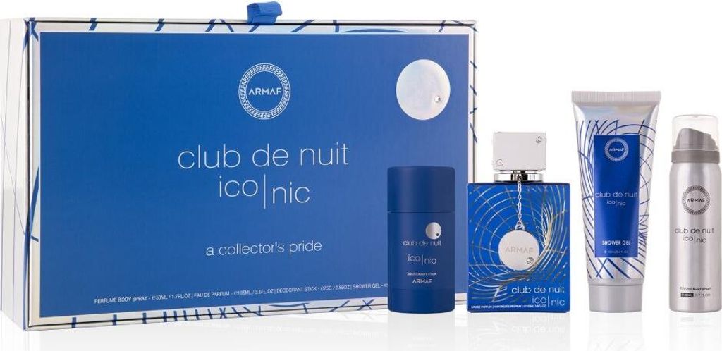 Club De Nuit Blue Iconic - EDP 105ml +  Deodorant 75 g +  Produktbild 