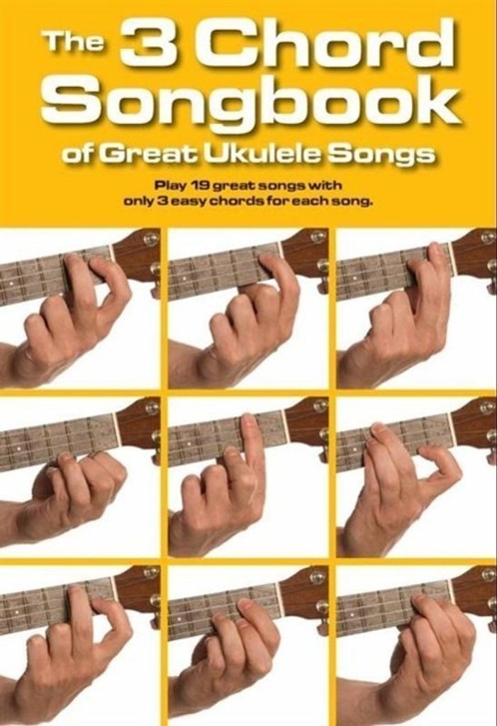 3-Akkord-Songbuch mit tollen Ukulele-Liedern