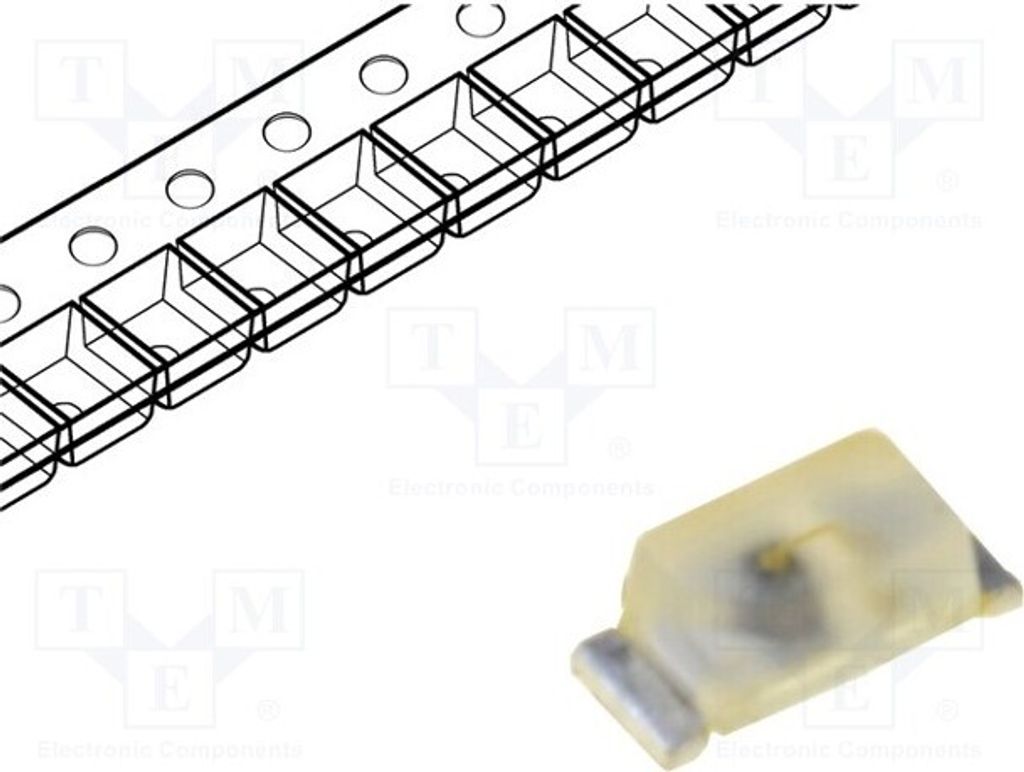 5x LED 160° 0603 grün SMD 1,4÷5,6mcd 1,7x0,8x0,65mm 1,7÷2,2V LG L29K-F2J1-24 LED-