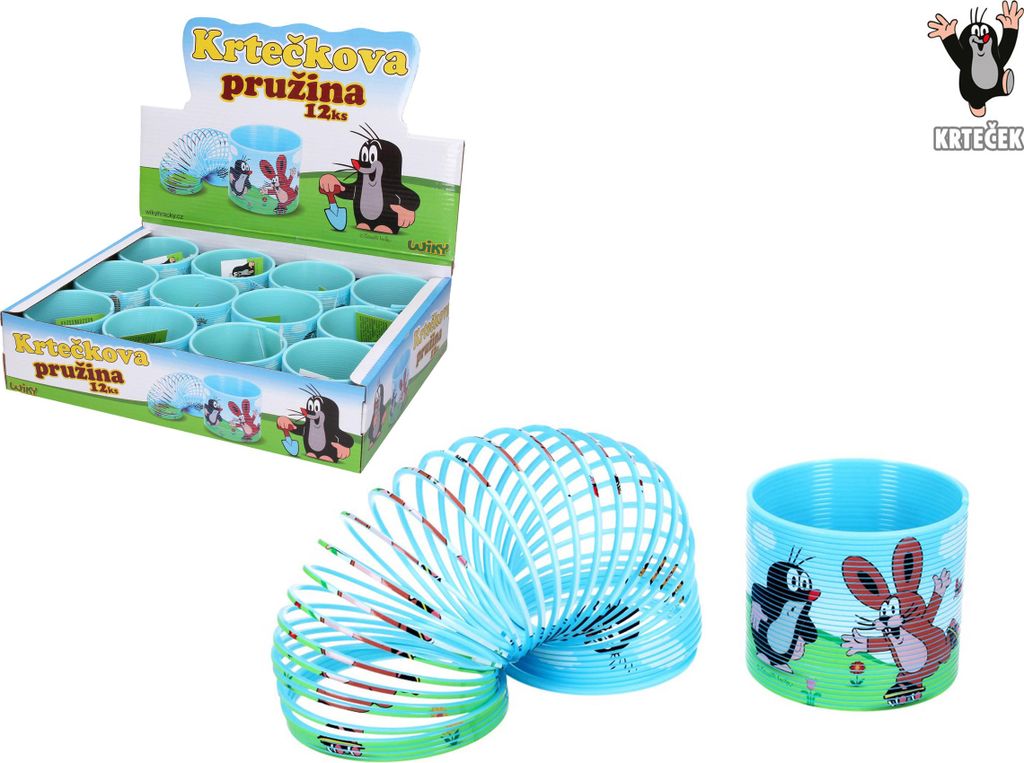 Magische veerspringveer Krtek, 7,5 cm Productafbeelding 