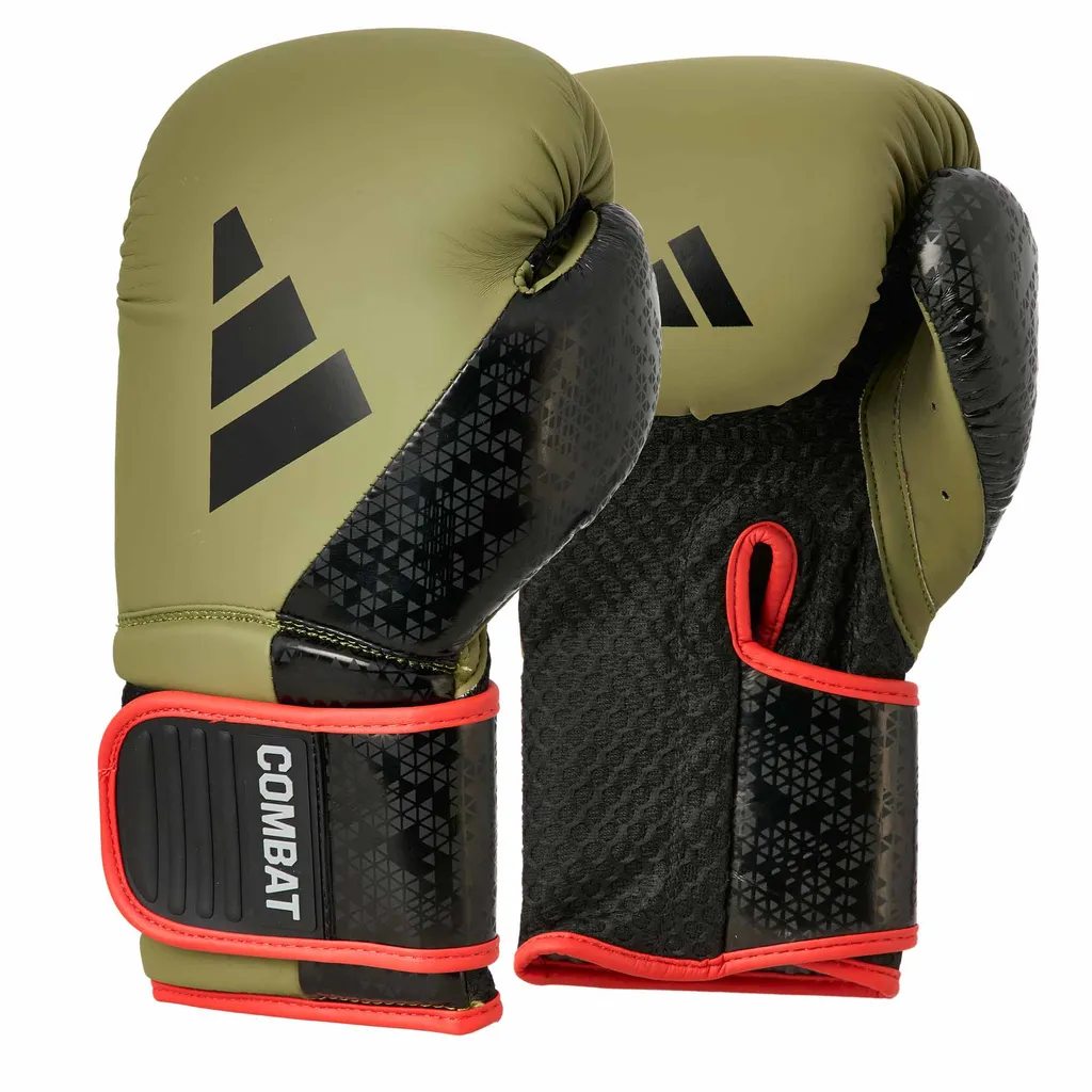 Gants de boxe adidas Combat 50 avec mousse injectée et protection