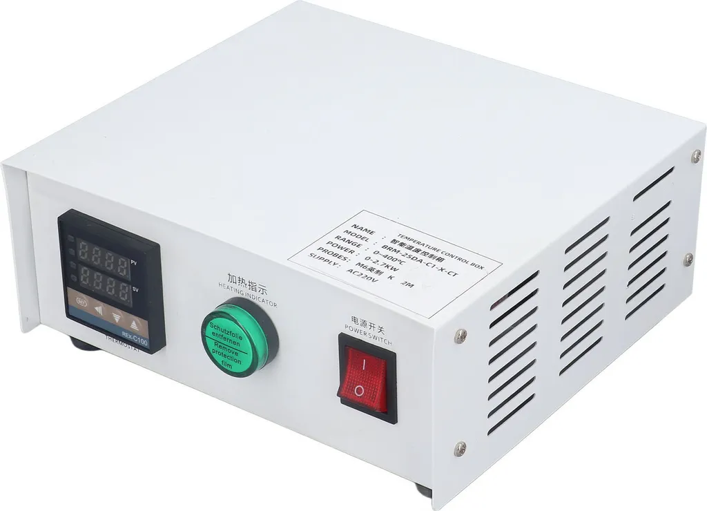 Régulateur Thermique Numérique PID Kit de Contrôle avec Sonde de 2 Mètres