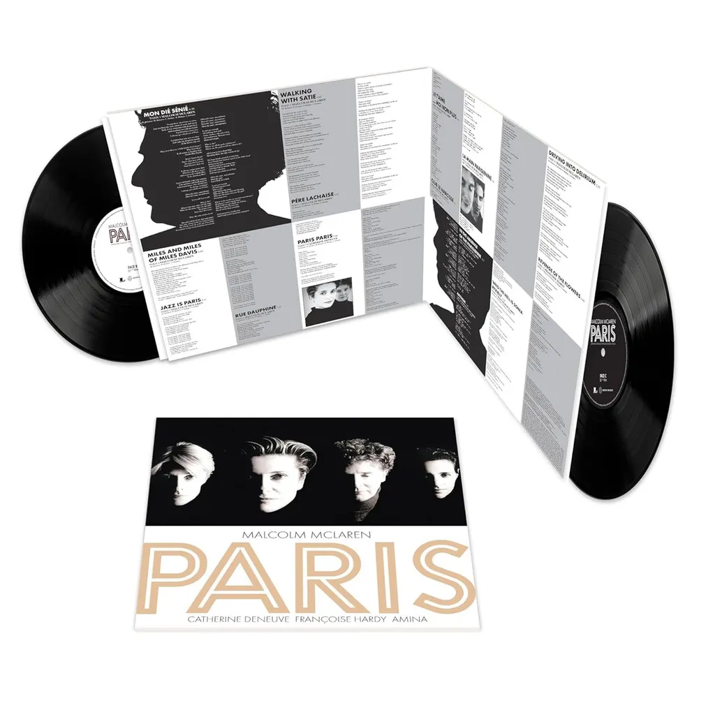 Vinyle Malcolm McLaren Paris LP - Trouver l'Album Original État P Rare