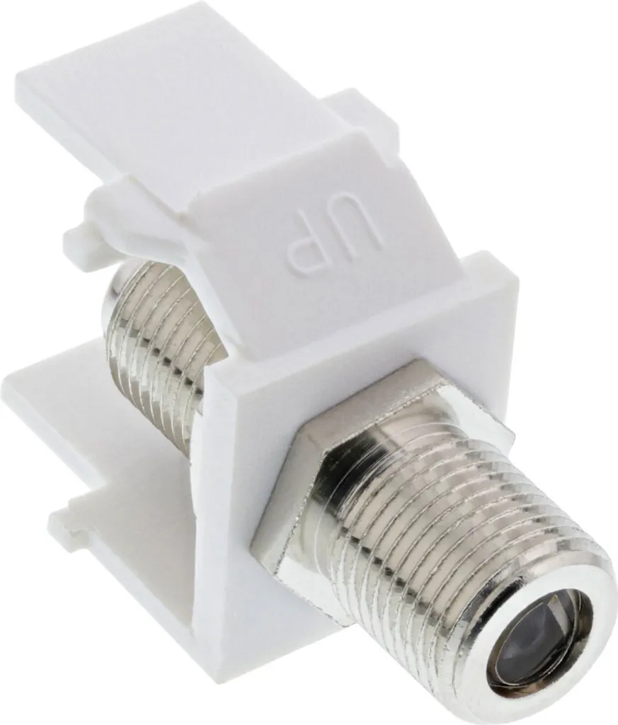 Modulo Keystone Presa F Satellitare per Impianti Home Theater